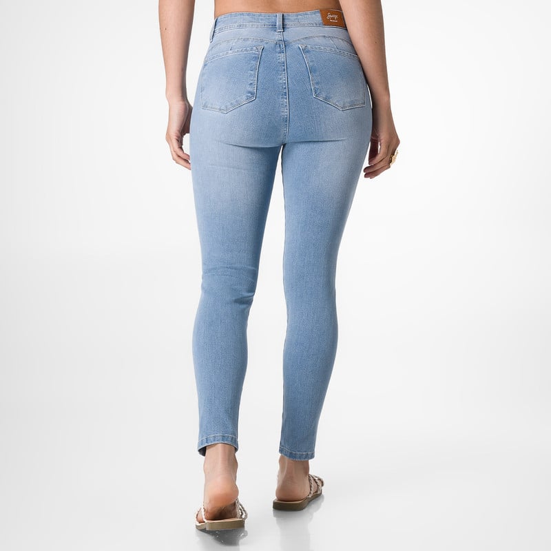 PANTALON CLASICO REBEKHA DENIM STRETCH MUJER - 3