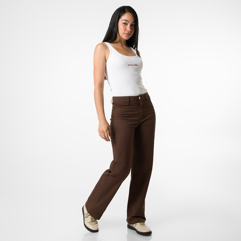 PANTALON MODA ELENNIAH TAFETA MUJER - 2