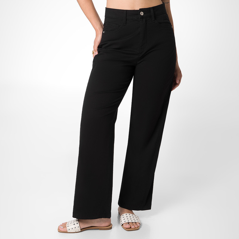 PANTALON MODA OPHELIAH TAFETA MUJER - 1