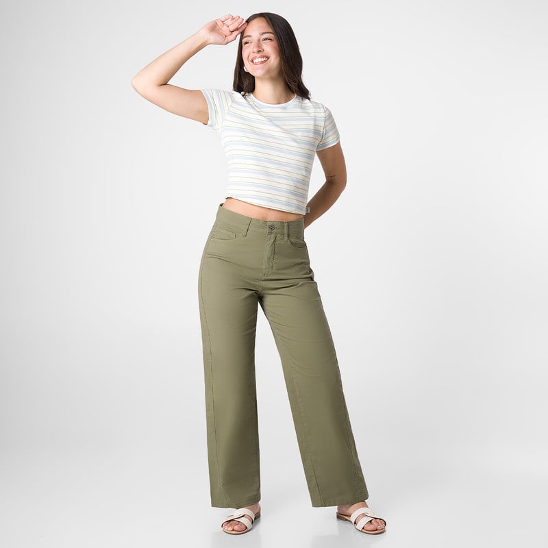 PANTALON MODA OPHELIAH TAFETA MUJER - 2