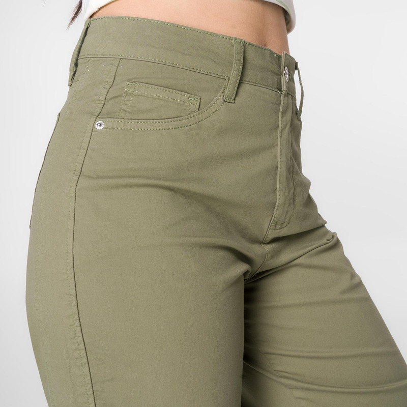 PANTALON MODA OPHELIAH TAFETA MUJER - 4