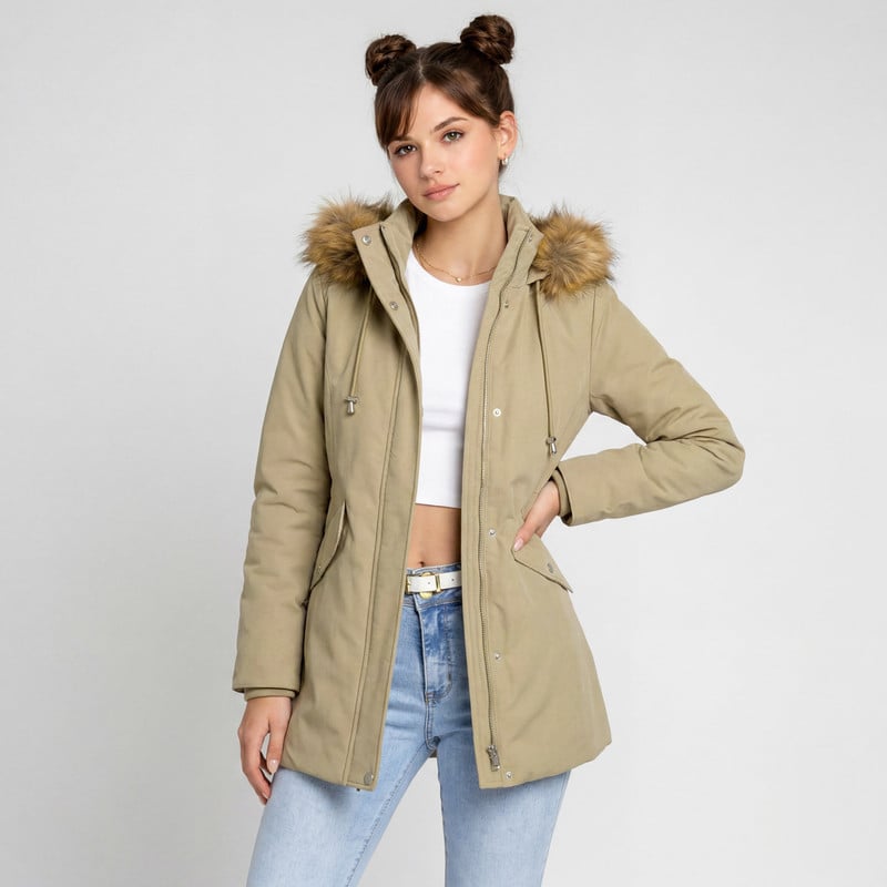 ABRIGO TAFETA MUJER AERIN - 1