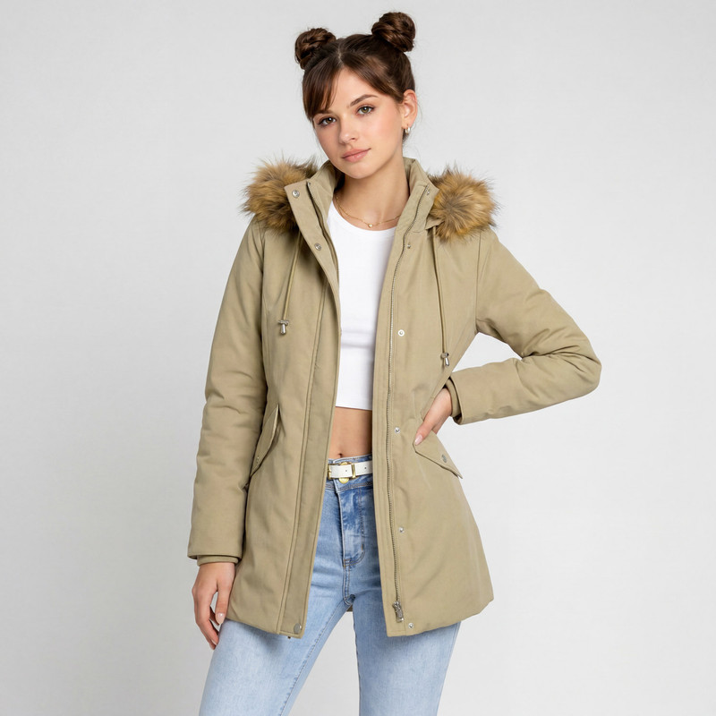 ABRIGO TAFETA MUJER AERIN - 1