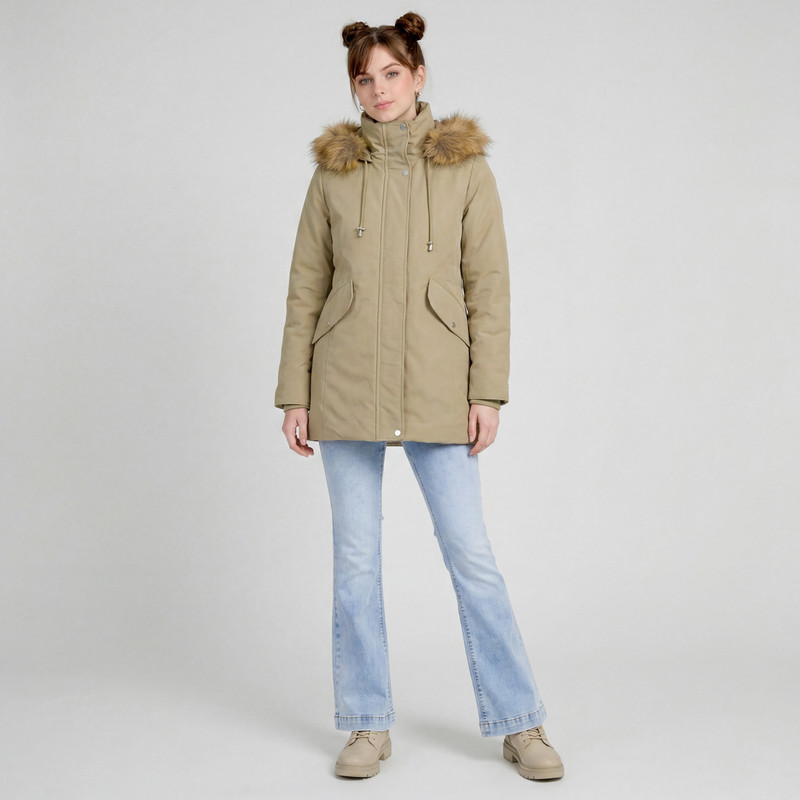 ABRIGO TAFETA MUJER AERIN - 2