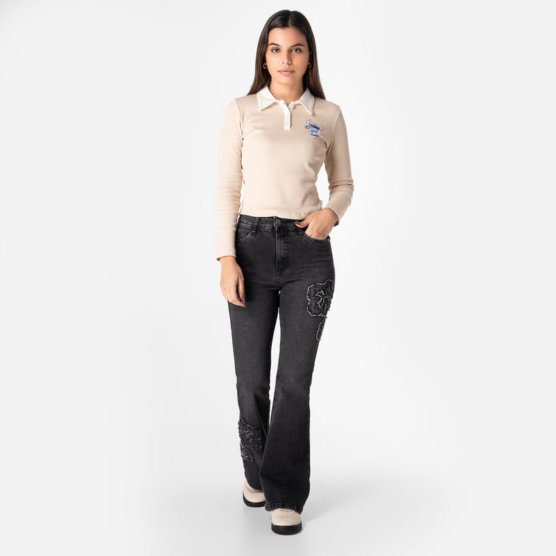 POLO MODA RIB LYCRADO MUJER JAZZ-DISNEY - 2