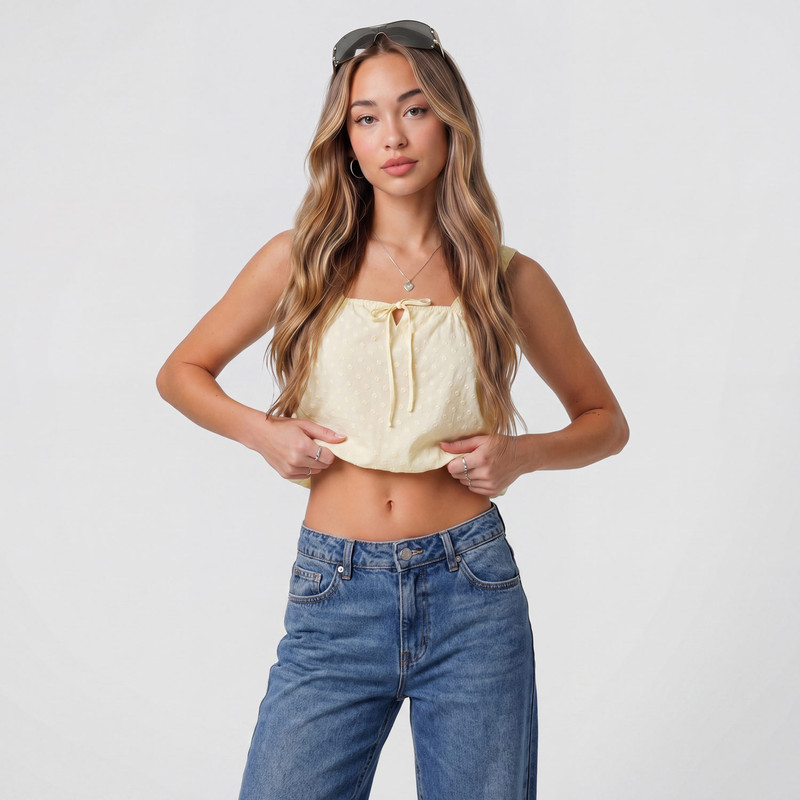 BLUSAS BRODERY MUJER OLIHVIA - 1