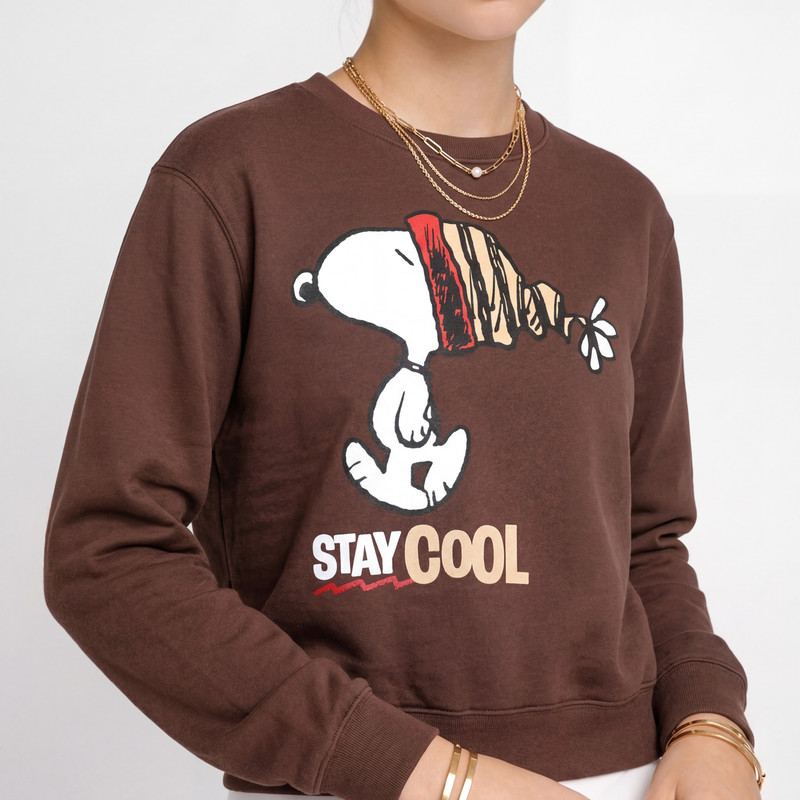 POLERAS FRANELA MUJER HALIA-SNOOPY - 4