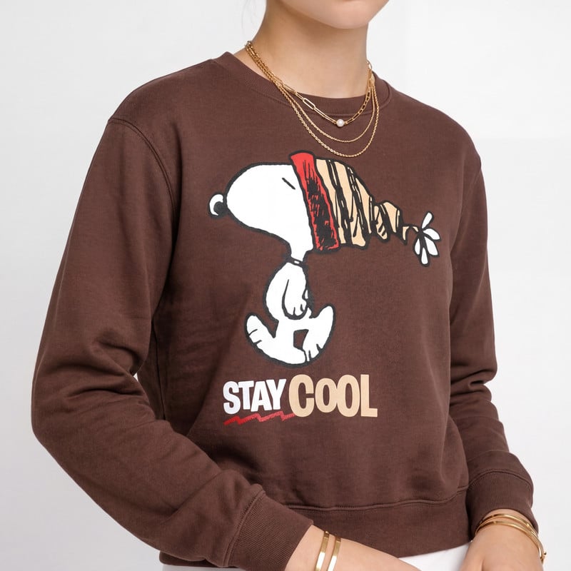 POLERAS FRANELA MUJER HALIA-SNOOPY - 4