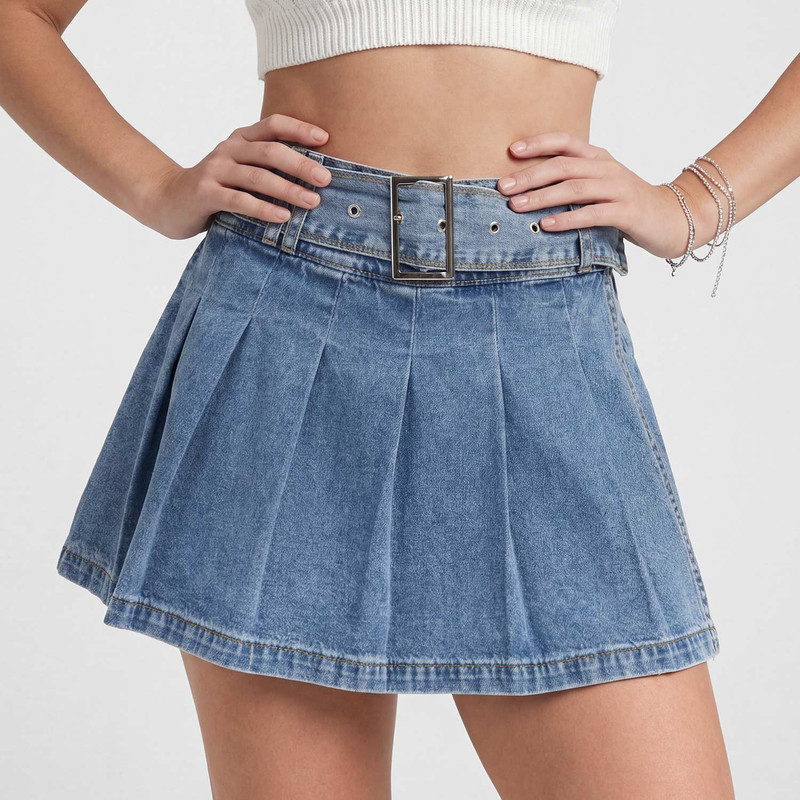 FALDAS DENIM MUJER AMELITH - 4