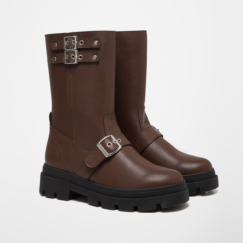 BOTAS CUERINA MUJER EMMALIA - 1