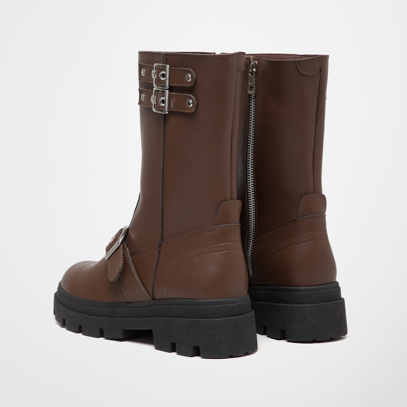 BOTAS CUERINA MUJER EMMALIA - 4