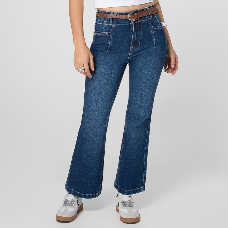 PANTALON DENIM STRETCH MUJER CHRISTELYE - 1