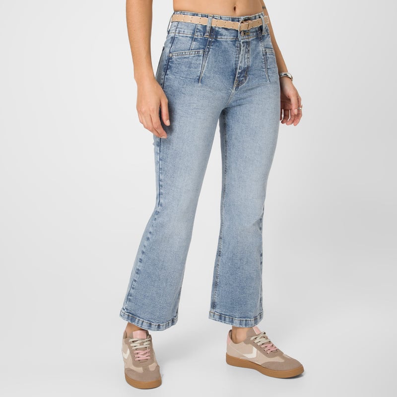 PANTALON DENIM STRETCH MUJER CHRISTELYE - 1