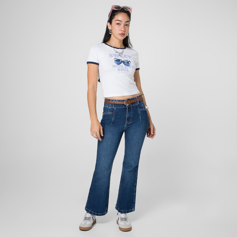 PANTALON DENIM STRETCH MUJER CHRISTELYE - 2