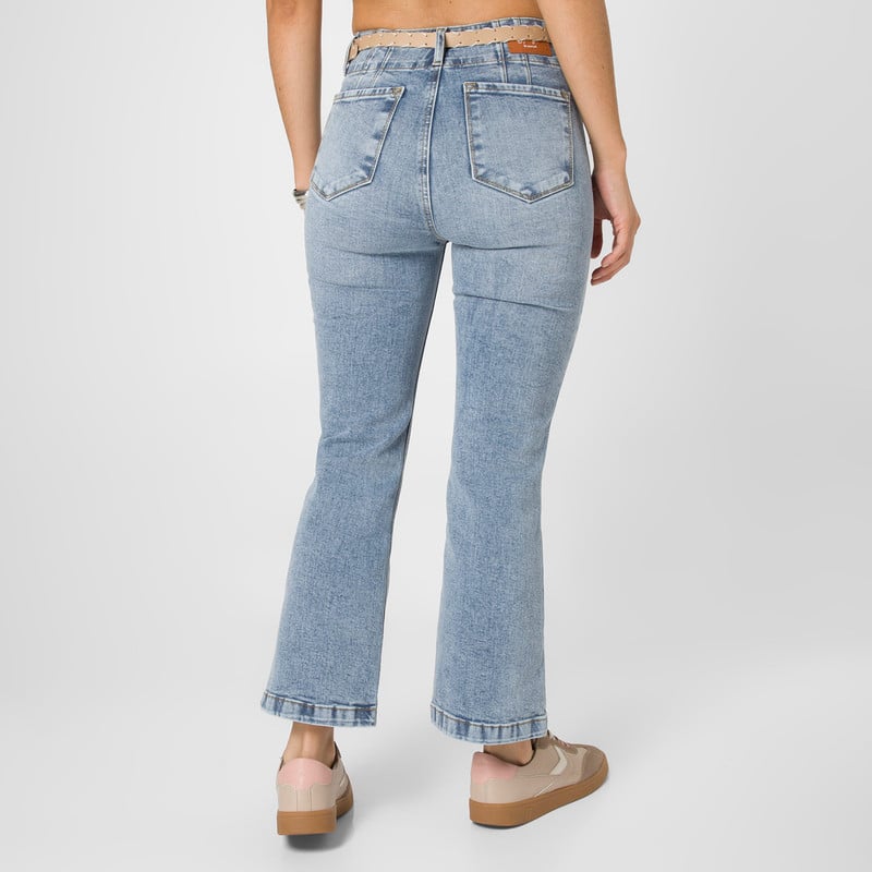 PANTALON DENIM STRETCH MUJER CHRISTELYE - 3
