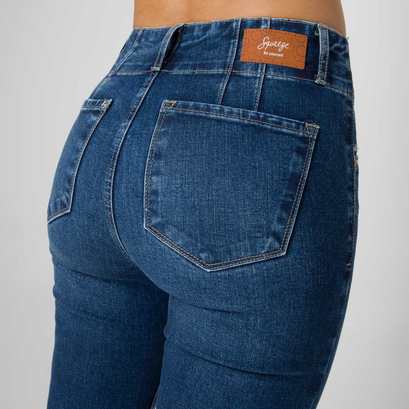 PANTALON DENIM STRETCH MUJER CHRISTELYE - 5