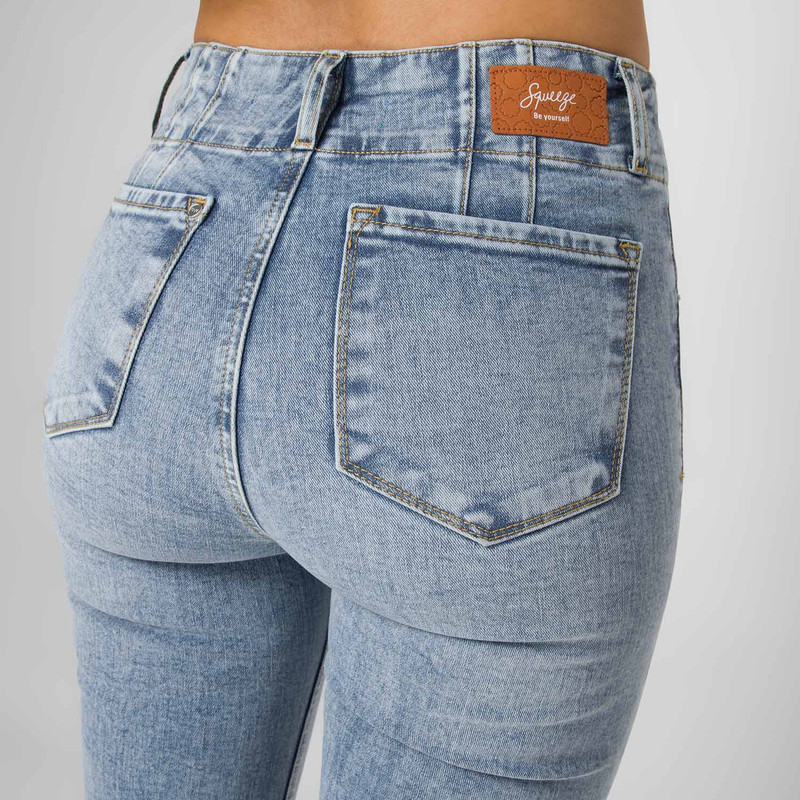 PANTALON DENIM STRETCH MUJER CHRISTELYE - 5