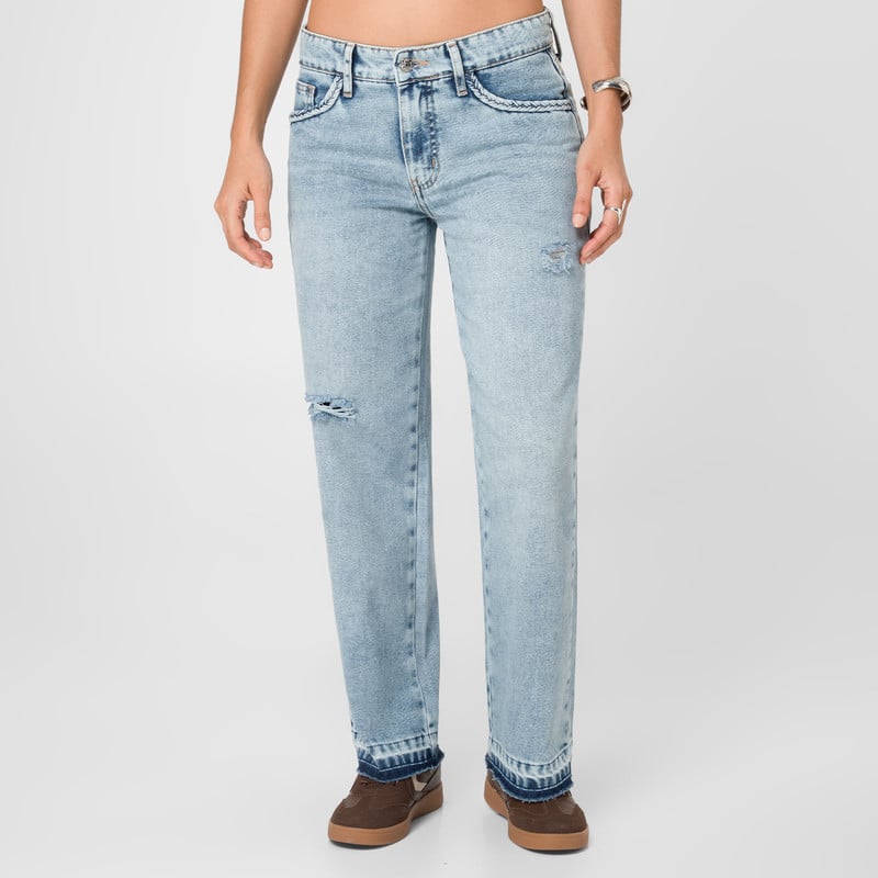 PANTALON DENIM MUJER SUZANNEH - 1