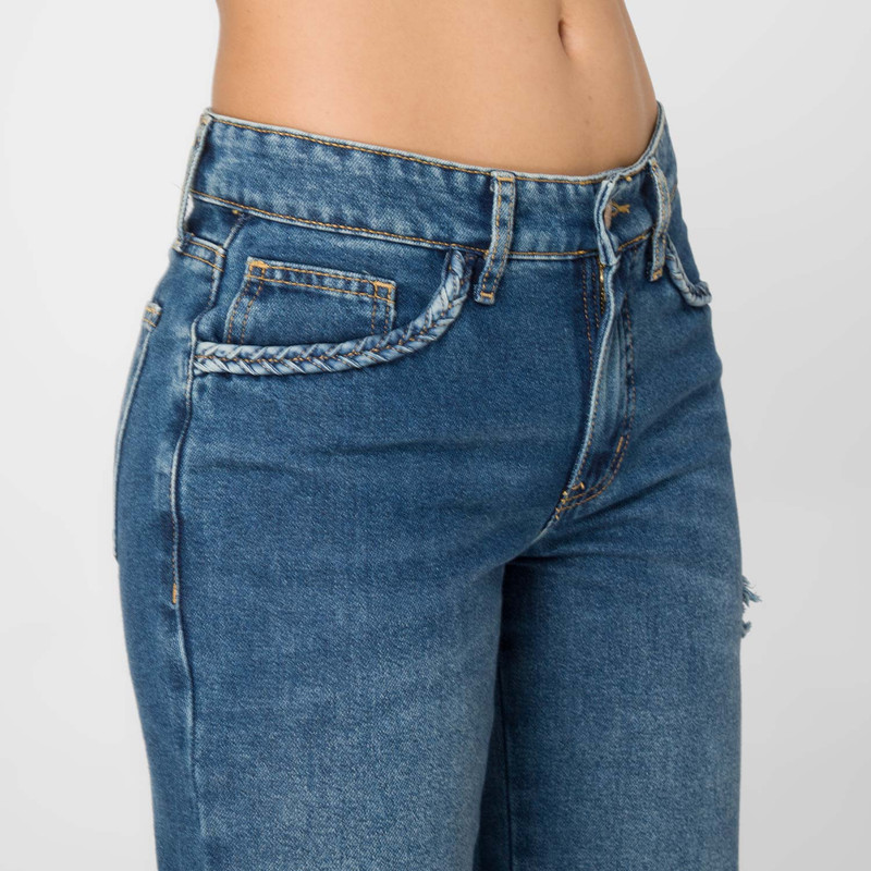 PANTALON DENIM MUJER SUZANNEH - 4