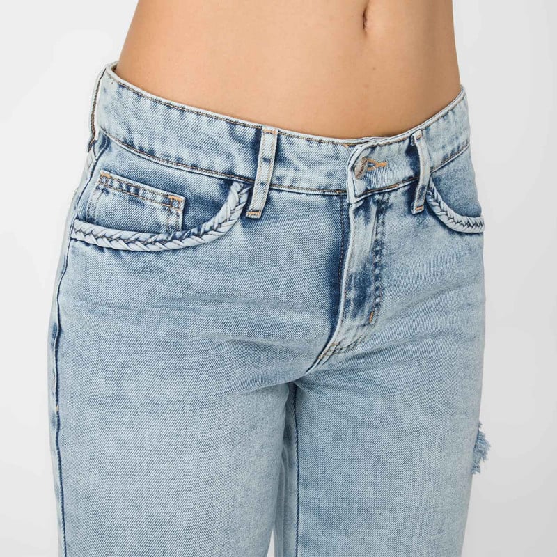 PANTALON DENIM MUJER SUZANNEH - 4