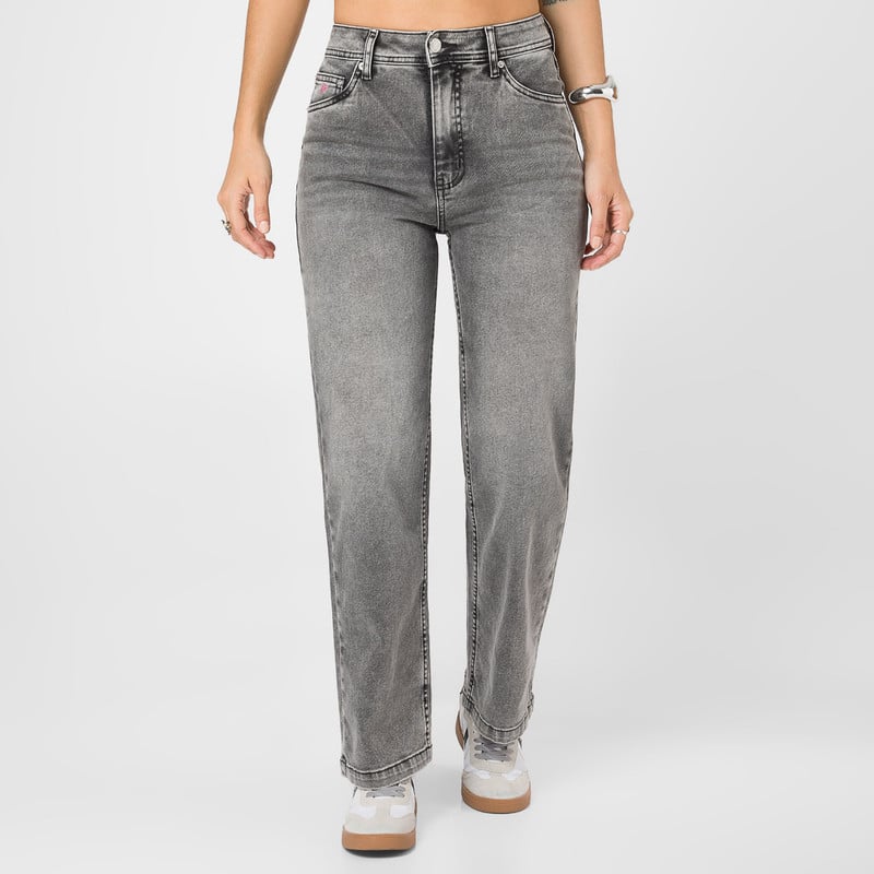PANTALON DENIM STRETCH MUJER INIET COMFORT - 1