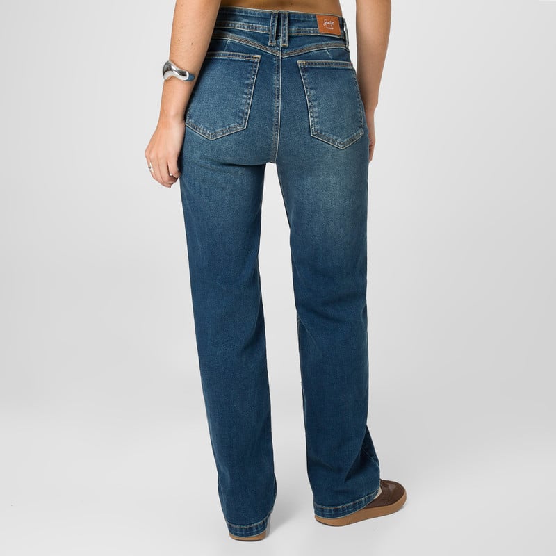 PANTALON DENIM STRETCH MUJER INIET COMFORT - 3