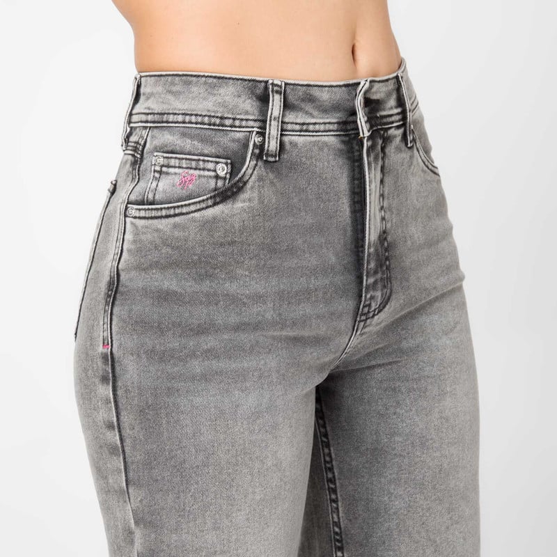 PANTALON DENIM STRETCH MUJER INIET COMFORT - 3