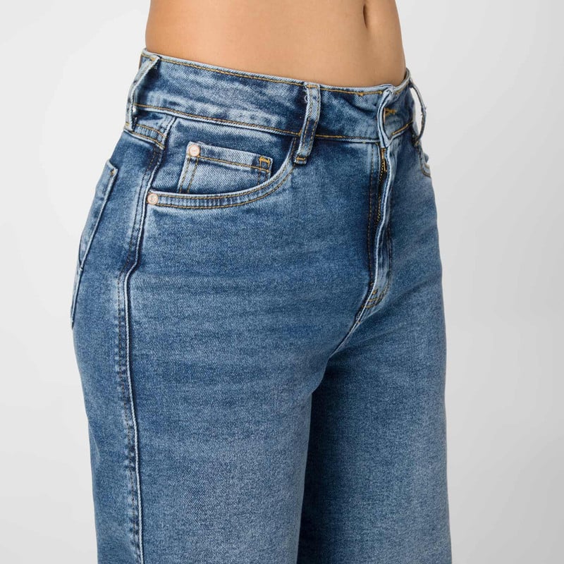 PANTALON DENIM STRETCH MUJER LONDON - 4