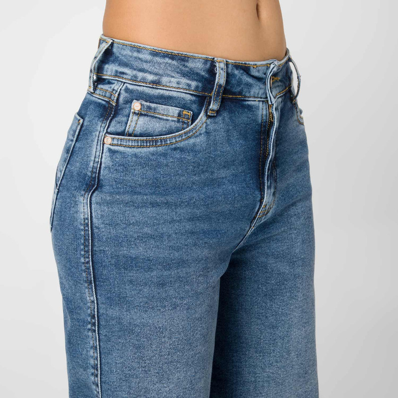 PANTALON DENIM STRETCH MUJER LONDON - 4