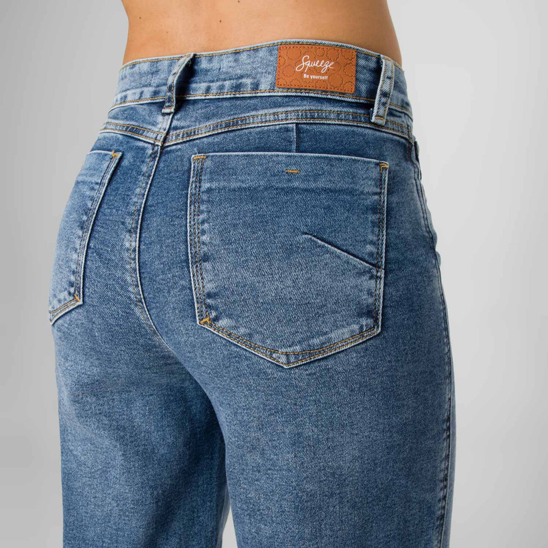 PANTALON DENIM STRETCH MUJER LONDON - 5