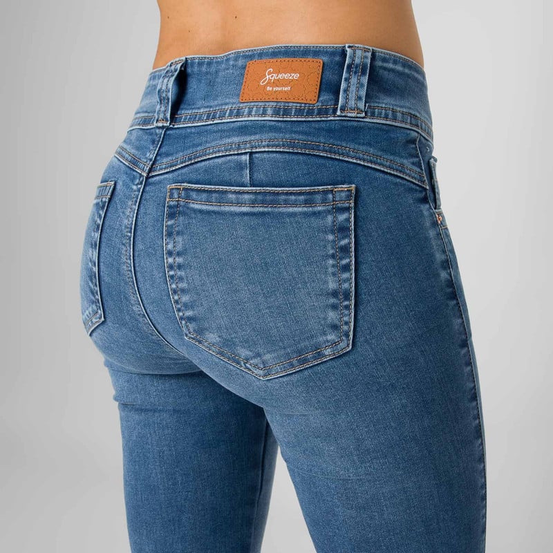 PANTALON DENIM STRETCH MUJER FIORELLYH - 5