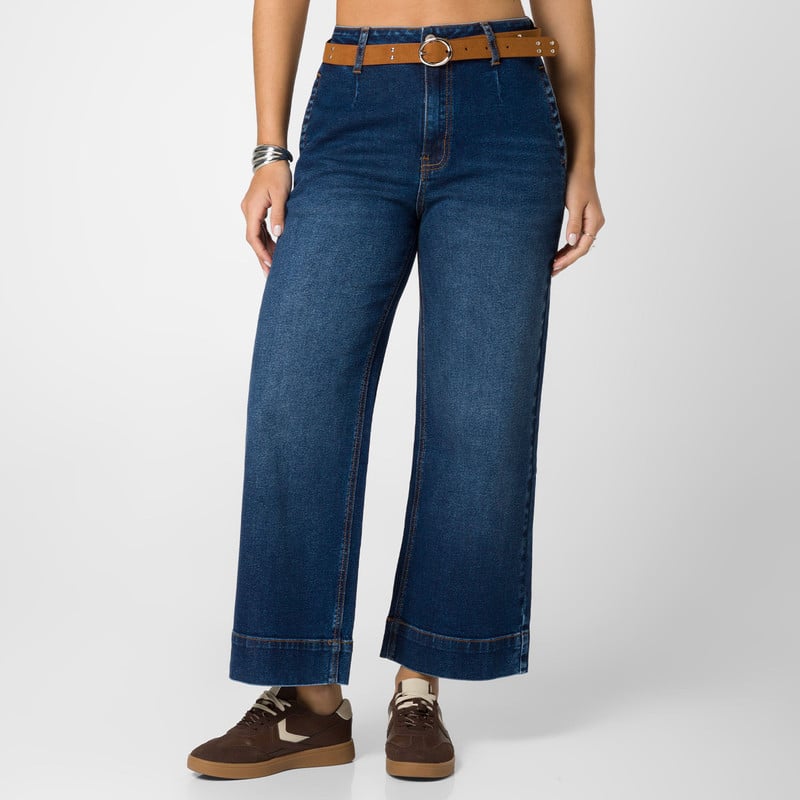 PANTALON DENIM STRETCH MUJER ROSALIE - 1