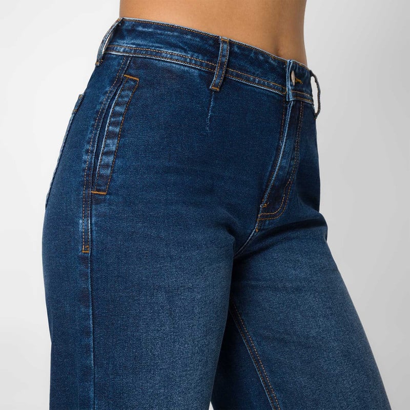 PANTALON DENIM STRETCH MUJER ROSALIE - 4