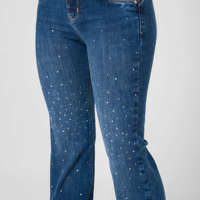 PANTALON DENIM STRETCH MUJER SOHRA - 6