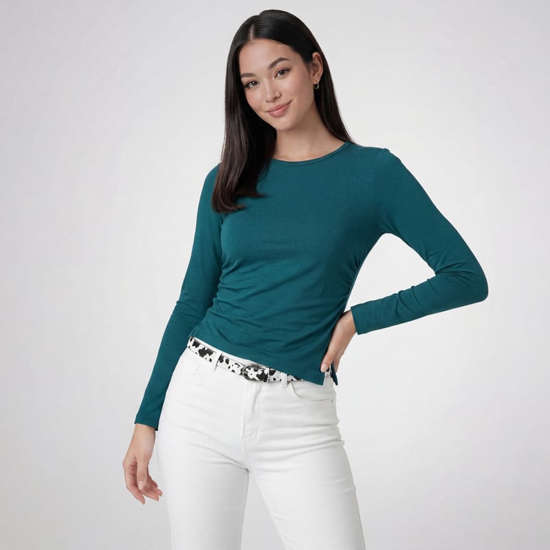 POLOS JERSEY FULL LYCRA MUJER MAHRA - 1