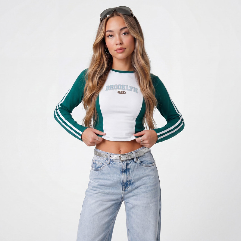 POLOS JERSEY FULL LYCRA MUJER YONMY - 1
