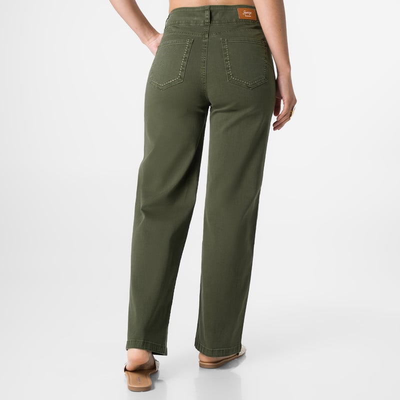 PANTALON DRILL STRETCH MUJER SABHELA - 3