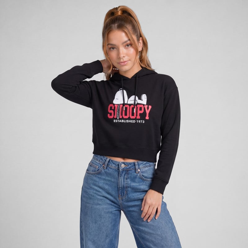 POLERAS FRANELA MUJER ANELA-SNOOPY - 1