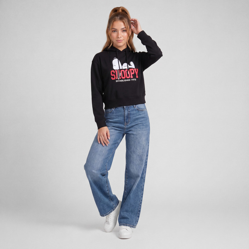 POLERAS FRANELA MUJER ANELA-SNOOPY - 2