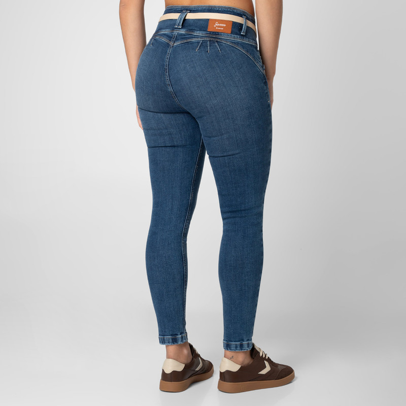 PANTALON DENIM STRETCH MUJER ILIANNIA - 3