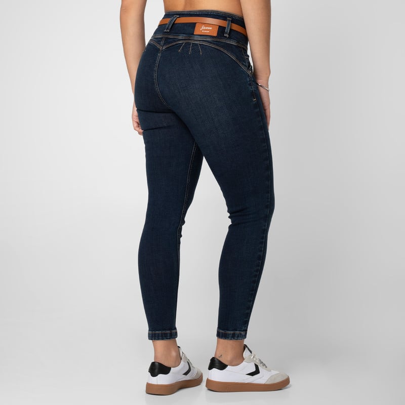 PANTALON DENIM STRETCH MUJER ILIANNIA - 3
