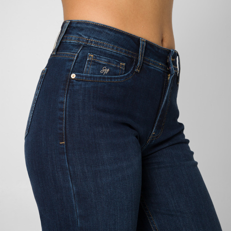 PANTALON DENIM STRETCH MUJER FLORIANY - 5