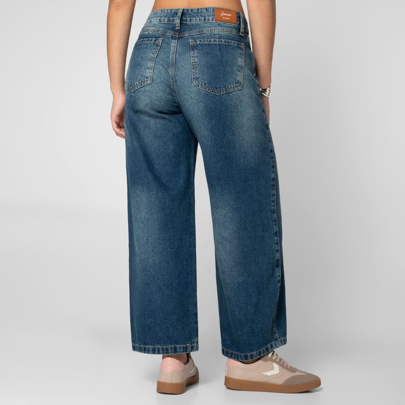 PANTALON DENIM MUJER VIOLET - 3