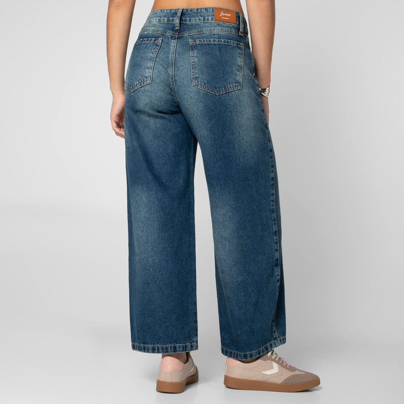 PANTALON DENIM MUJER VIOLET - 3