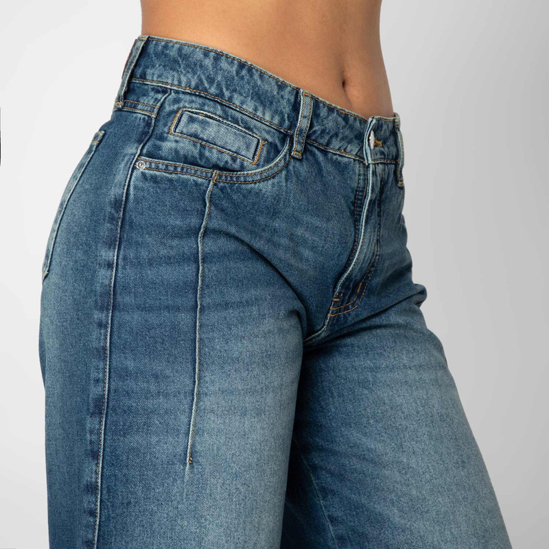 PANTALON DENIM MUJER VIOLET - 4