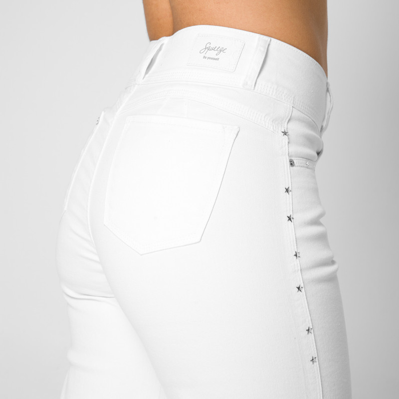 PANTALON DRILL STRETCH MUJER LILITH - 5