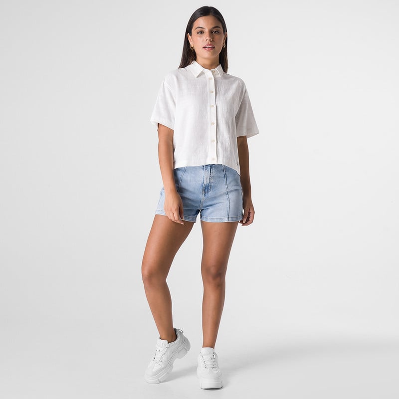 BLUSAS LINO MUJER SENAIDA - 2