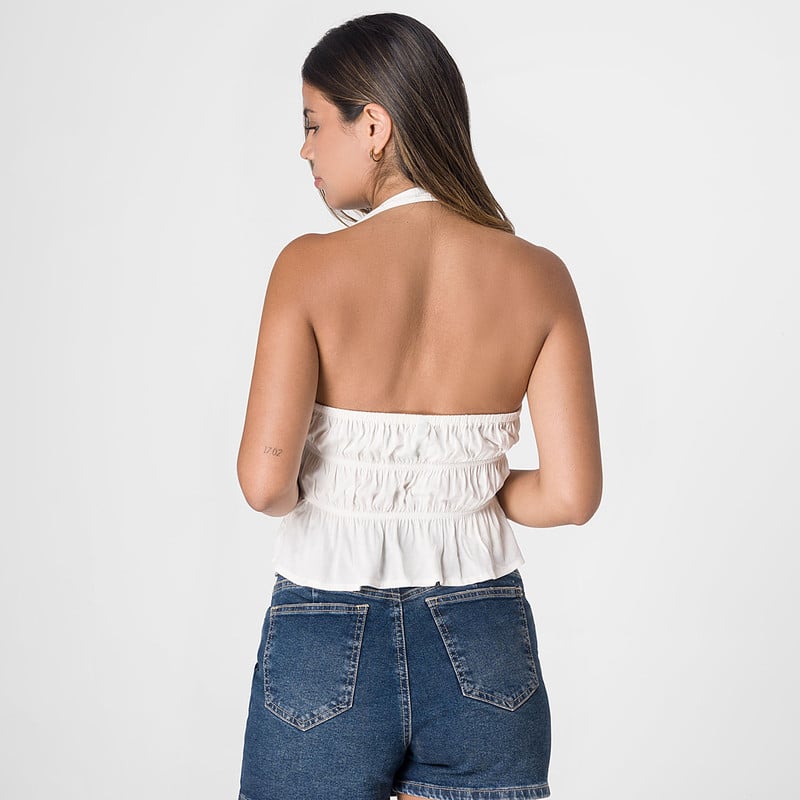BLUSAS POPELINA MUJER ACELINE - 3