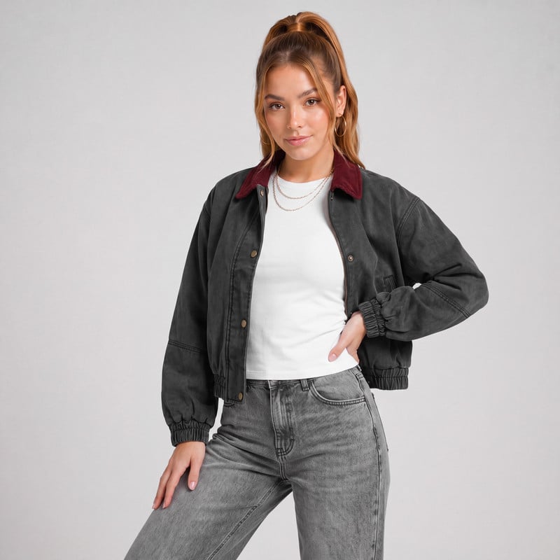 CASACA SUEDE MUJER GALYHA - 1