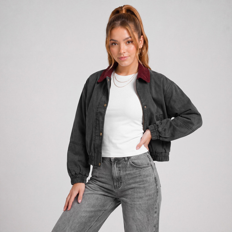 CASACA SUEDE MUJER GALYHA - 1